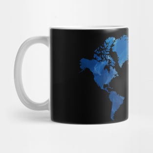 Cool Deep Eddy Abstract blue ocean theme gift design Mug